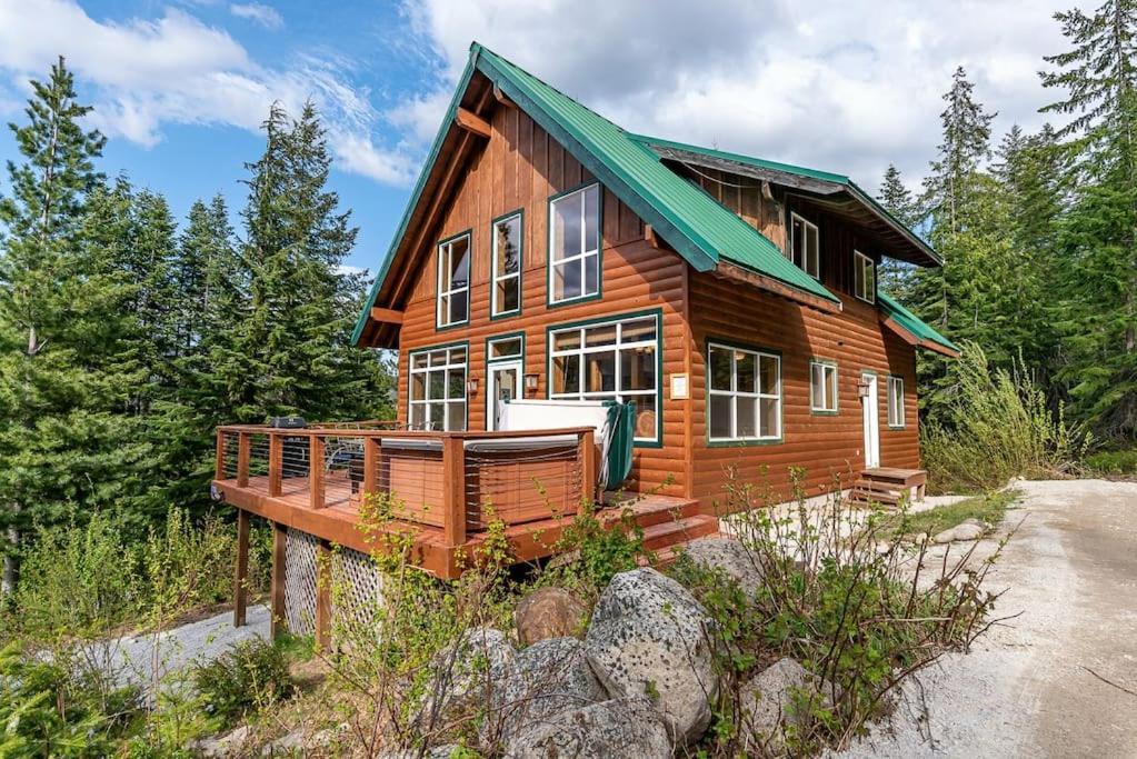 Hot Tub Cool Views: Roaring Creek Cabin Leavenworth Buitenkant foto